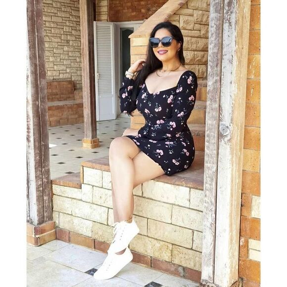 Short Floral Dress H&M 8 - Picture 3 of 5